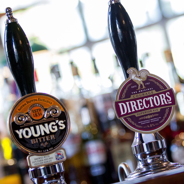 Pic of close up of Beer Pumps